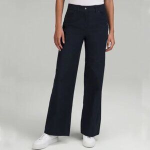 Lululemon City Sleek 5 Pocket High-Rise Wide-Leg Pant Full Length